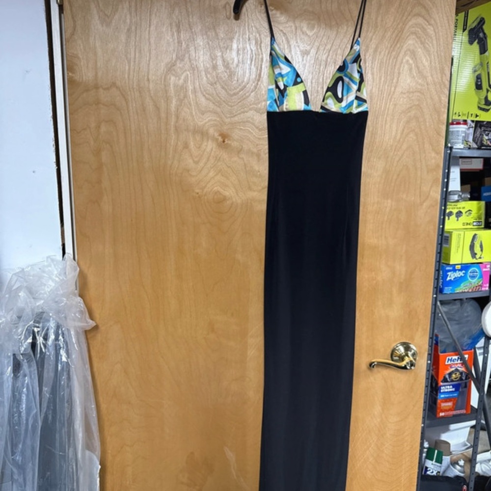 Stylish Black and Multicolor Women's Dress